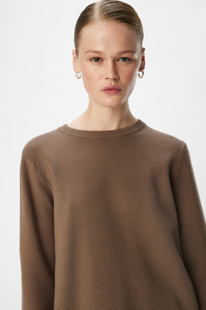 Reynard O -Neck Pullover - Morel