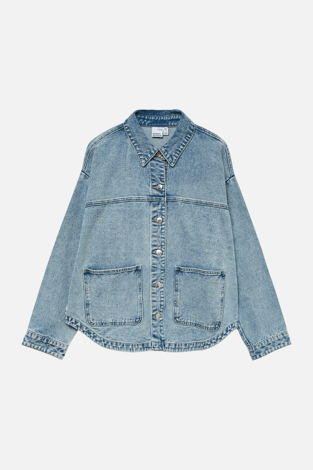 Jamie Denim Shacket - ανοιχτό μπλε denim