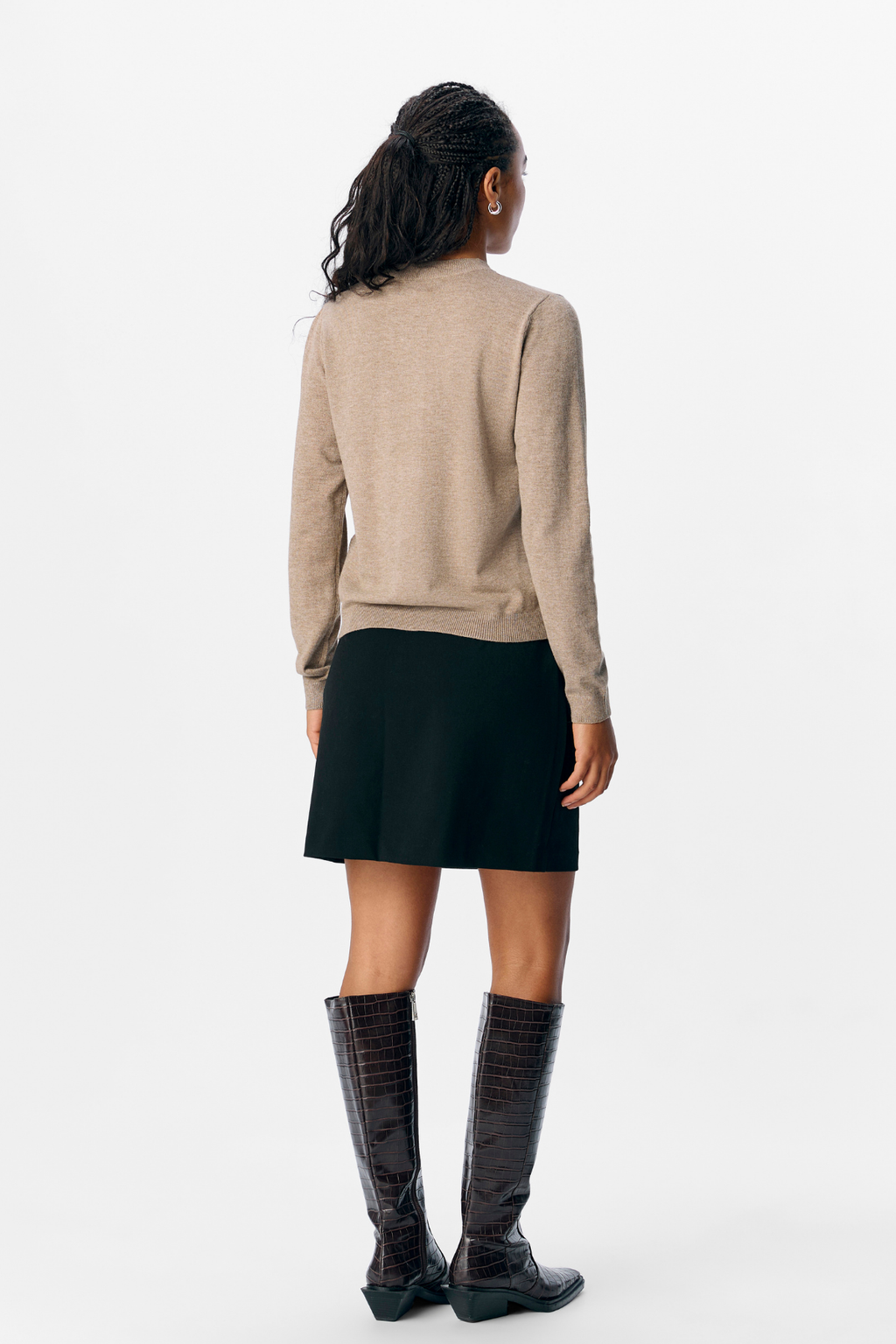 Lisa MW μίνι φούστα - μαύρη