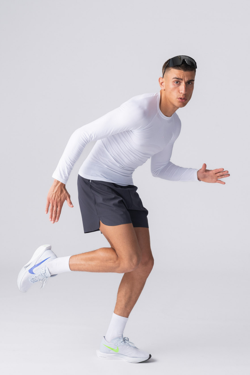 Prime Long Sleeve T -shirt - Λευκό