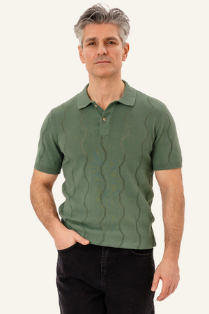 Duran Knit Polo - Πράσινο