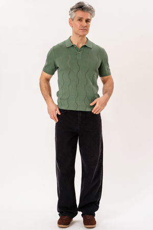 Duran Knit Polo - Πράσινο