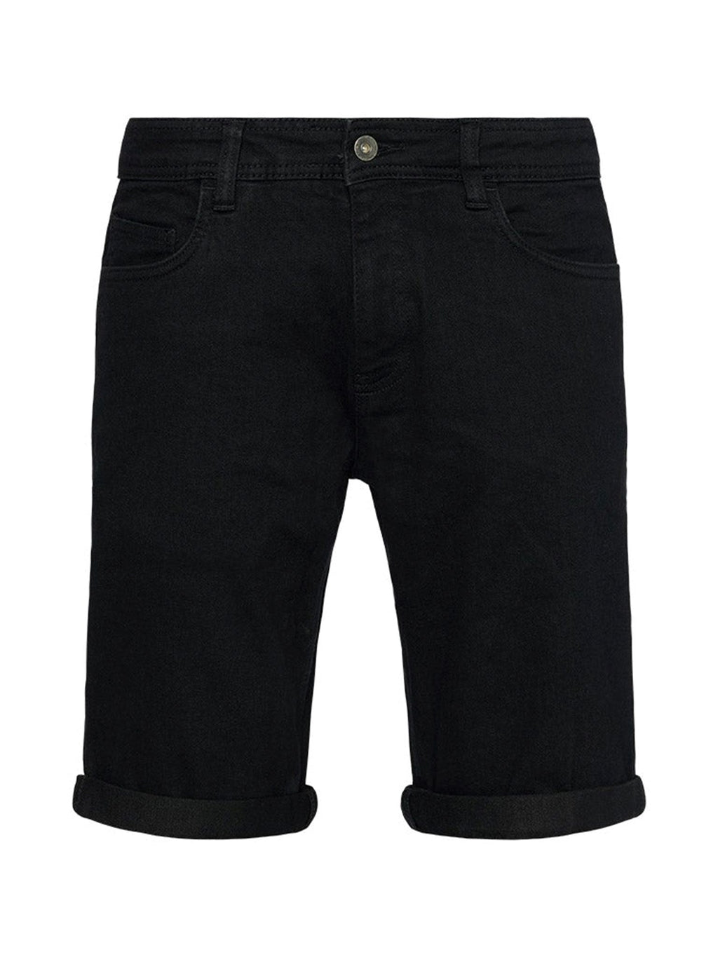 Denim Shorts - Black