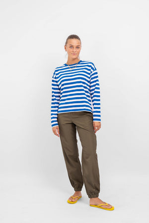Nelli Long Sleeve Sweater - Blue