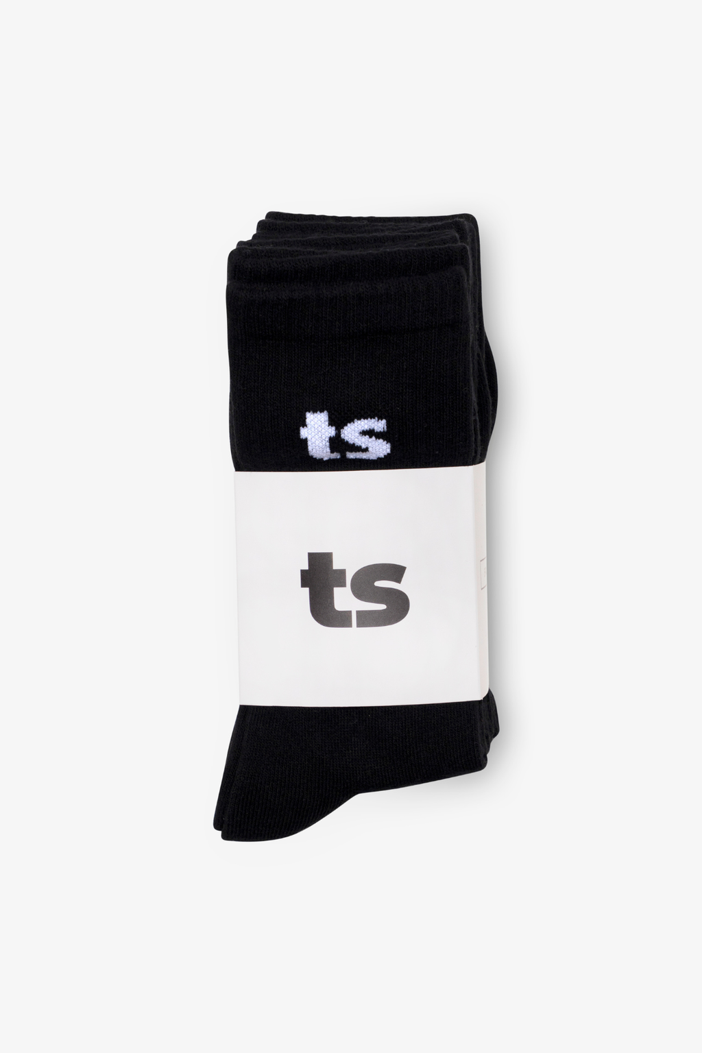 Tennis Socks 5 pcs - Black