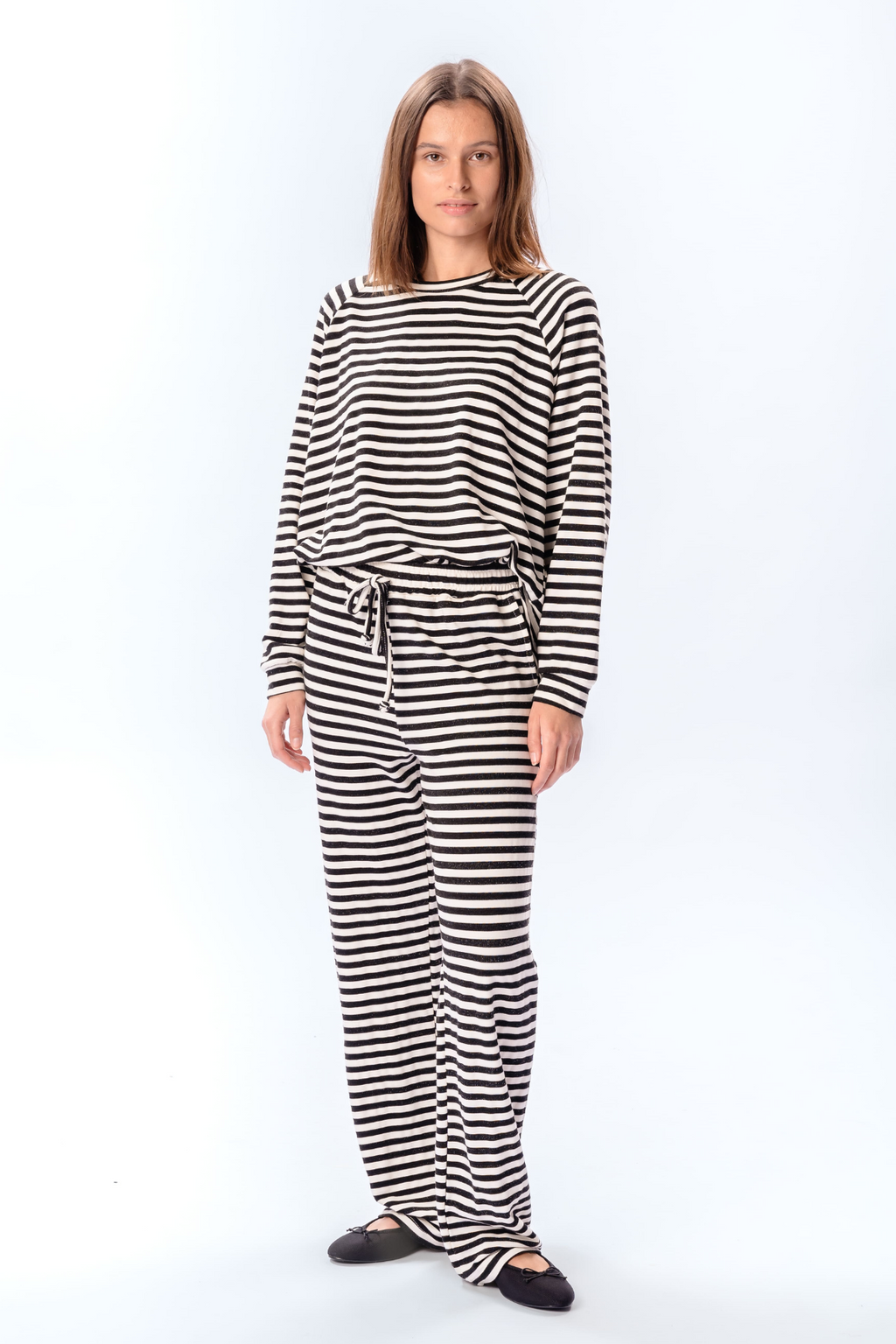 Απογυμνωμένο Pants - Μαύρο