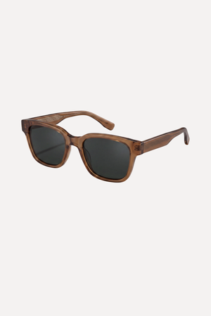 Simon Sunglasses - Transparent-Brown