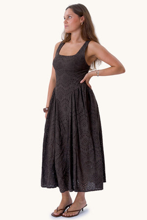 Asta Dress - Espresso