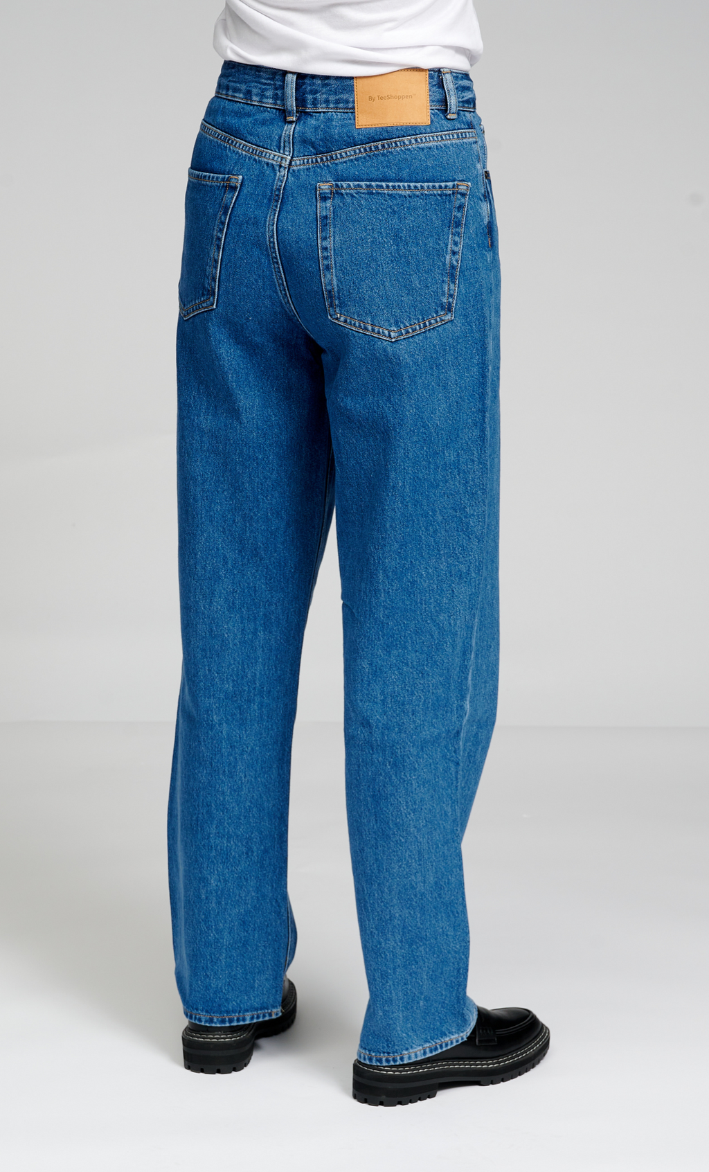 The Original Performance Loose Jeans - Medium Blue Denim