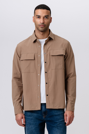 Silas Overshirt - Brown