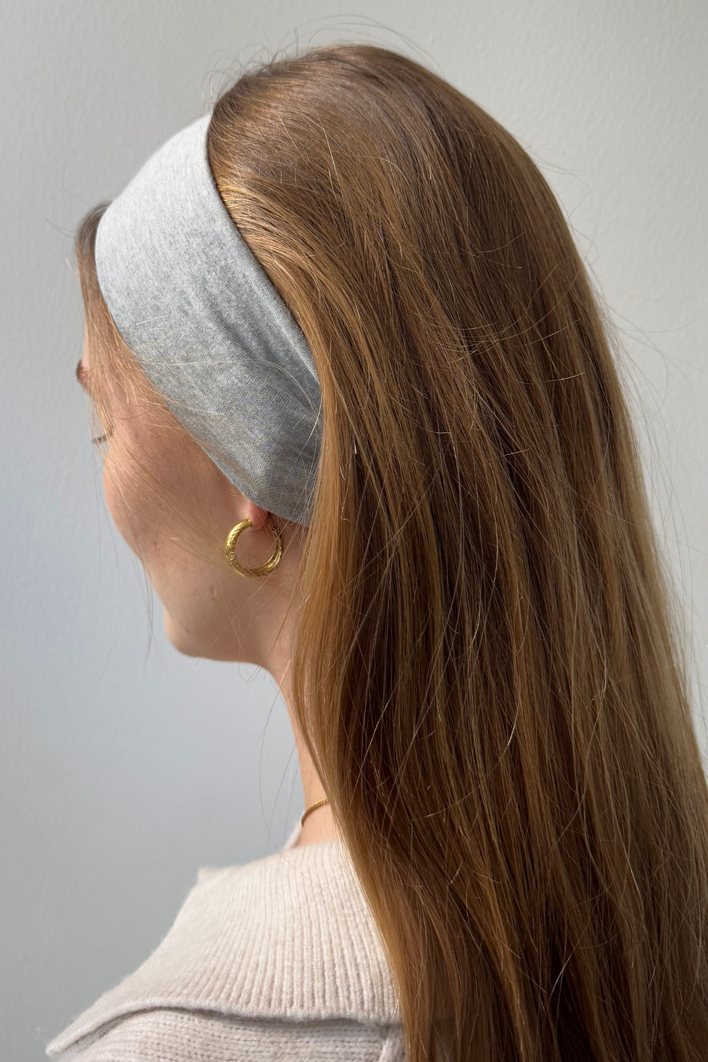 Yoga headband - ανοιχτό γκρι