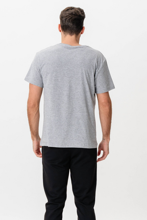 Basic Joy T-shirt - Oxford Grey