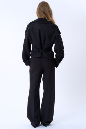 Julieta Short Jacket - Μαύρο