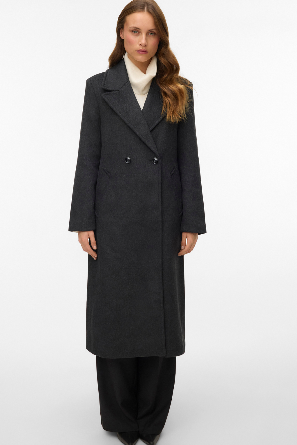 Garner Long Coat - Μαύρο