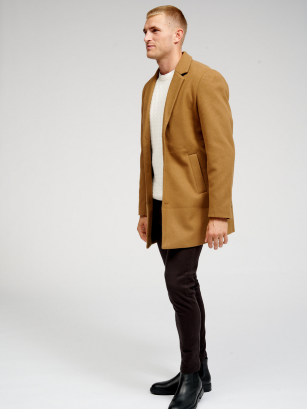 Classic Coat - Light Brown