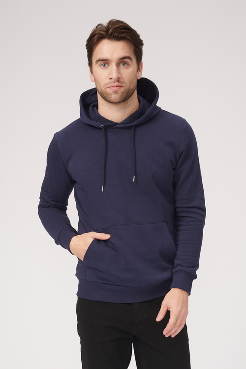 Basic Hoodie Sweat - Ναυτικό