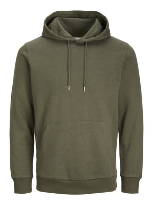 Basic Hoodie Sweat - Dark Green