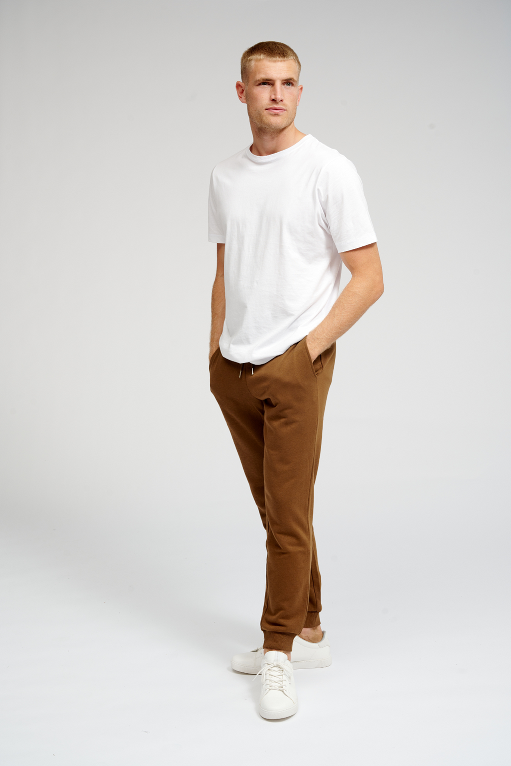 Basic Sweatpants - Brown