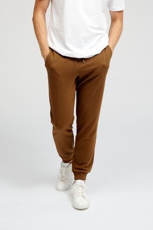 Basic Sweatpants - Brown