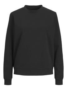 Basic Crewneck Sweat - Μαύρο