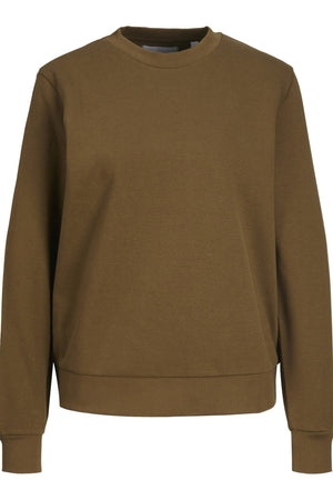 Basic Crewneck Sweat - Brown