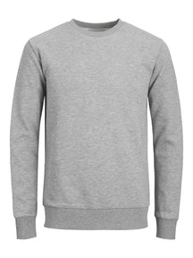 Basic Crewneck ιδρώτα - ανοιχτό γκρι melange