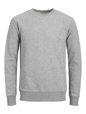 Basic Crewneck ιδρώτα - ανοιχτό γκρι melange