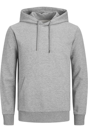 Basic Hoodie Sweat - Ανοιχτό γκρι Melange