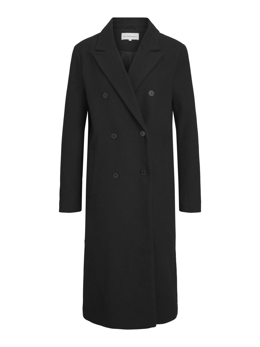 Classic Wool Coat - Black