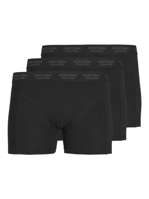 De Originale Performance Trunks 3-pak - Sort - TeeShoppen - Sort