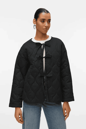 Sabine LS Quilted Jacket - Μαύρο