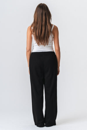 Leah Loose Pants - Black
