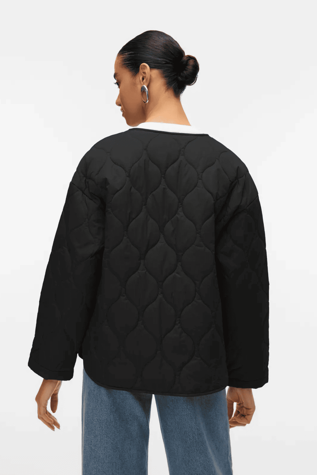 Sabine LS Quilted Jacket - Μαύρο
