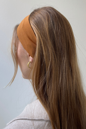 Yoga headband - καφές