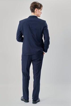 Classic Pants - Navy Pinstripe
