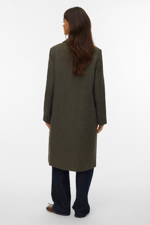 Bristol Long Coat - Grape Leaf