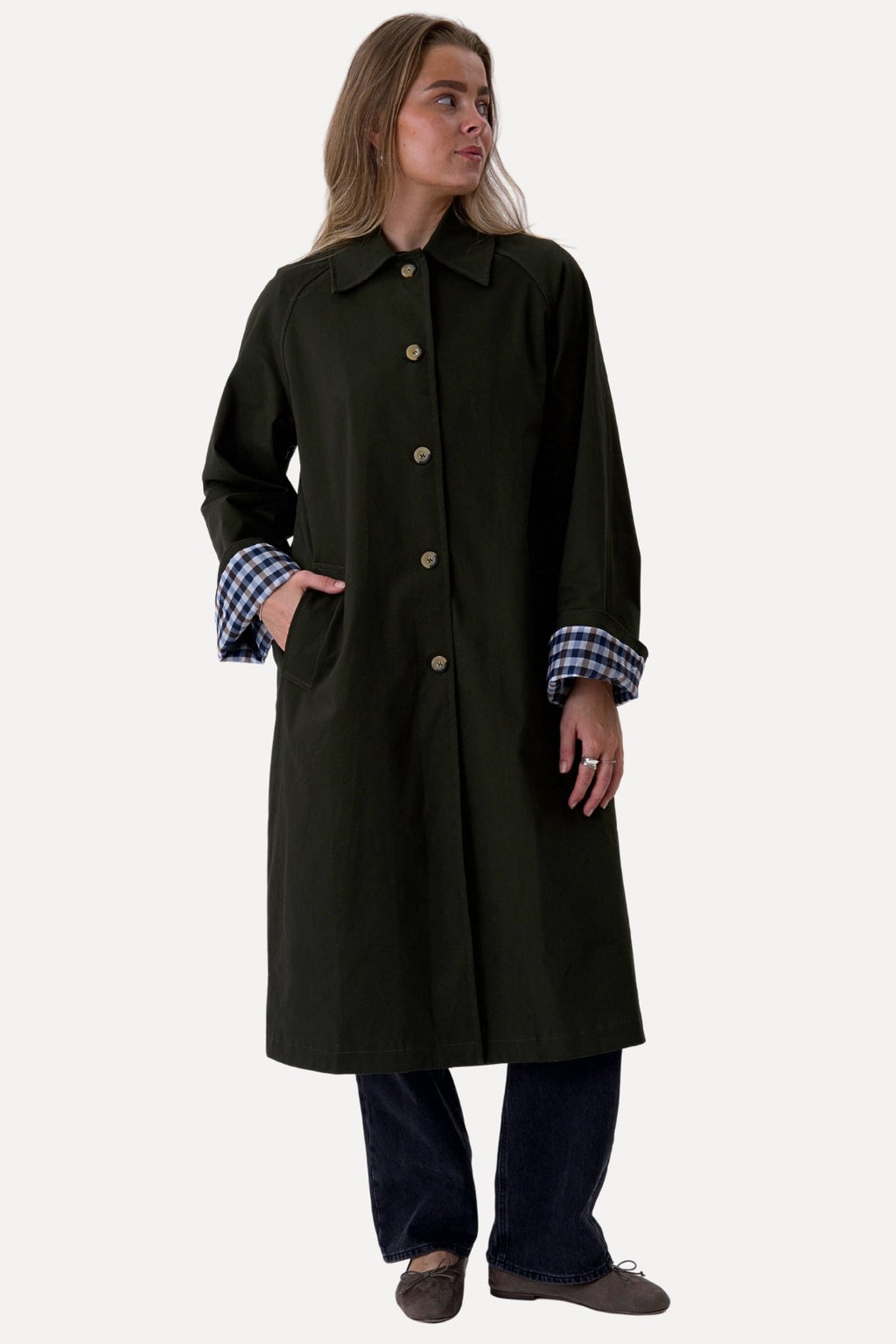 Livia Trenchcoat - Olive