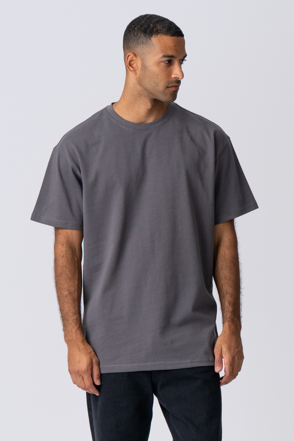 Βαρύς Oversized T -shirt - σκούρο γκρι