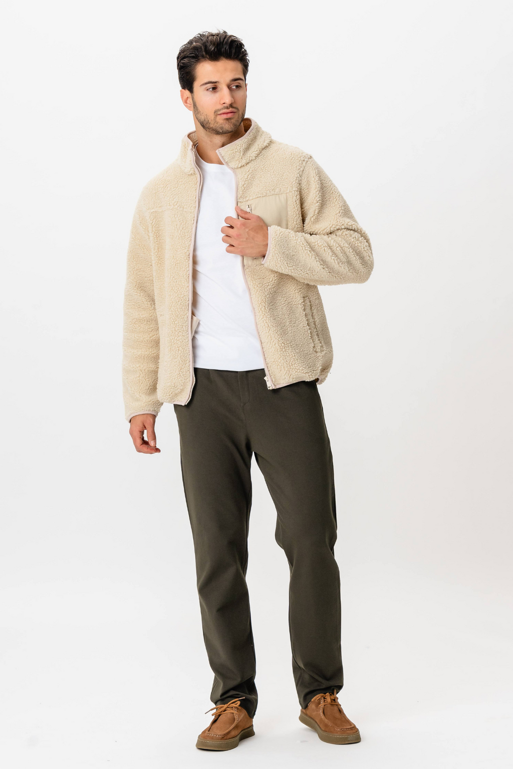 Fleece Jacket - Sand