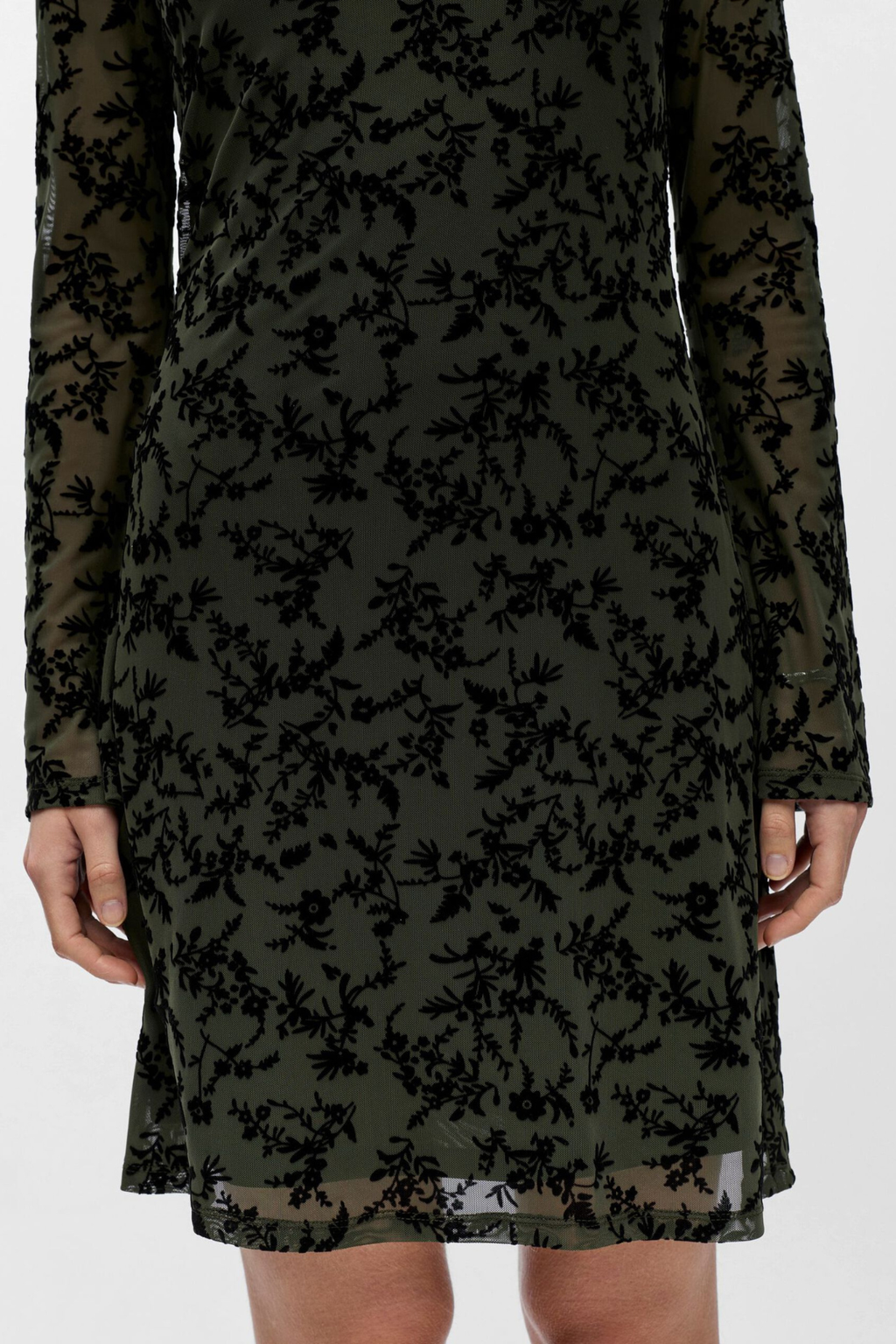 Adeline Short Dress - Kambaba Black