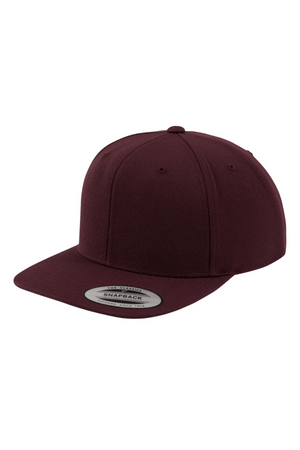 Classic Snapback - Maroon/Maroon