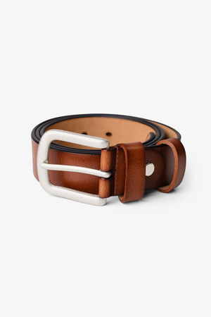 Walton Leather Belt - Brown