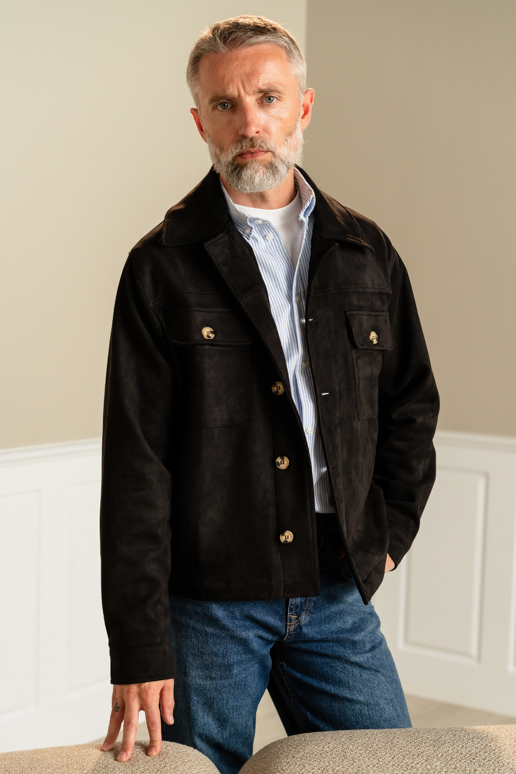 Callum Jacket - Μαύρο