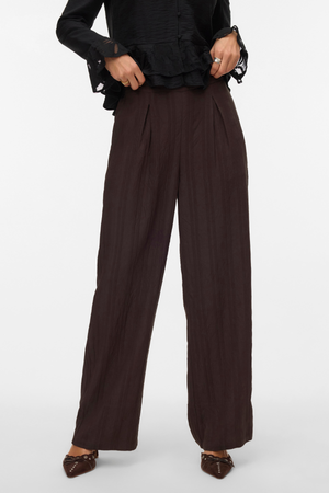 Irine Straight Pant - Σοκολάτα Torte