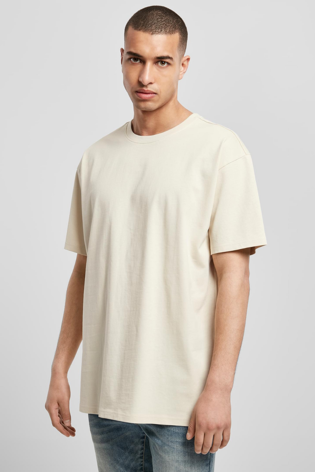 Βαρύς Oversized T -shirt - άμμο