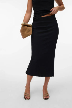 Ruby Nw Ankle Skirt - Black