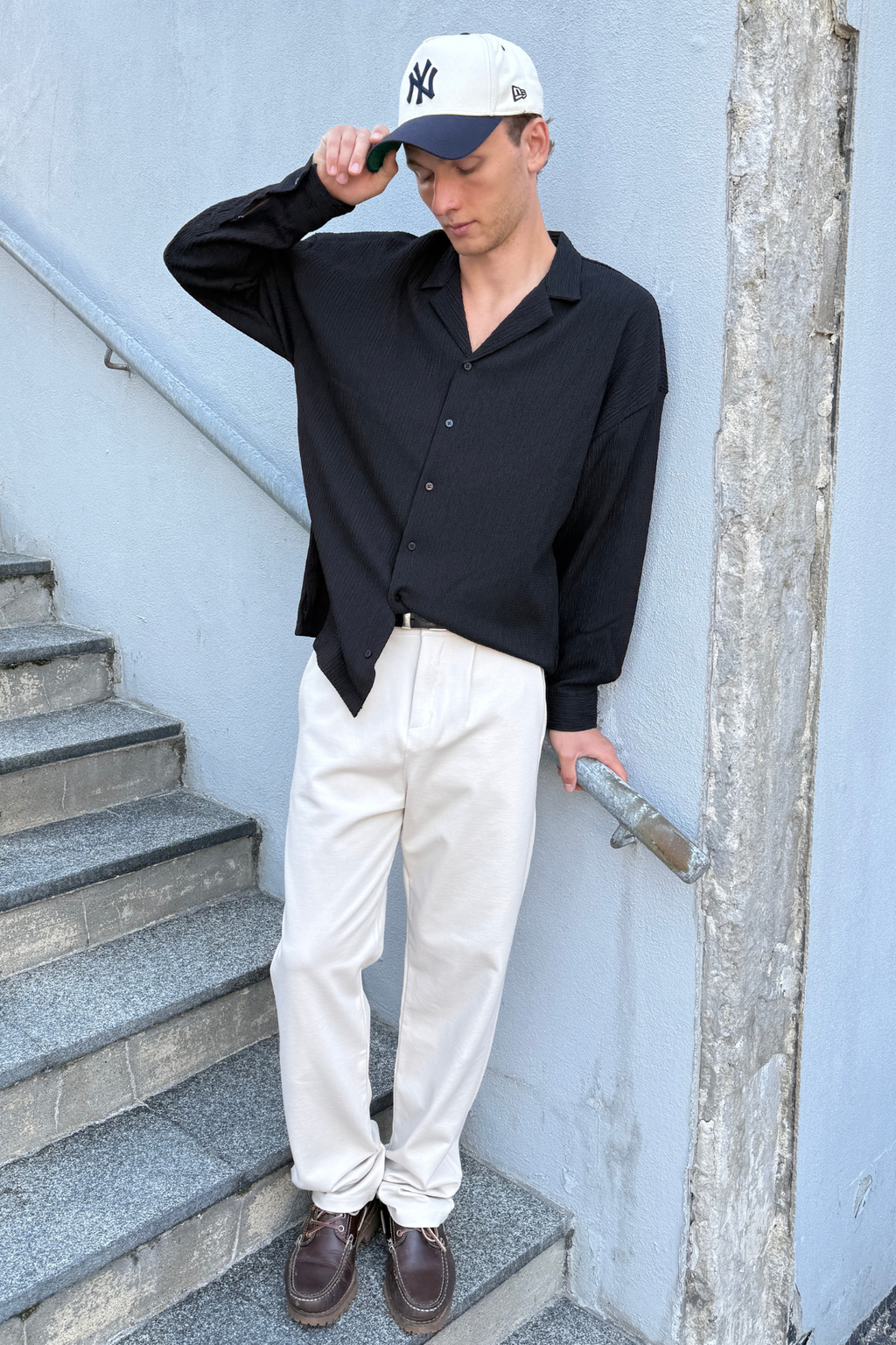 Aidan πουκάμισο - μαύρο