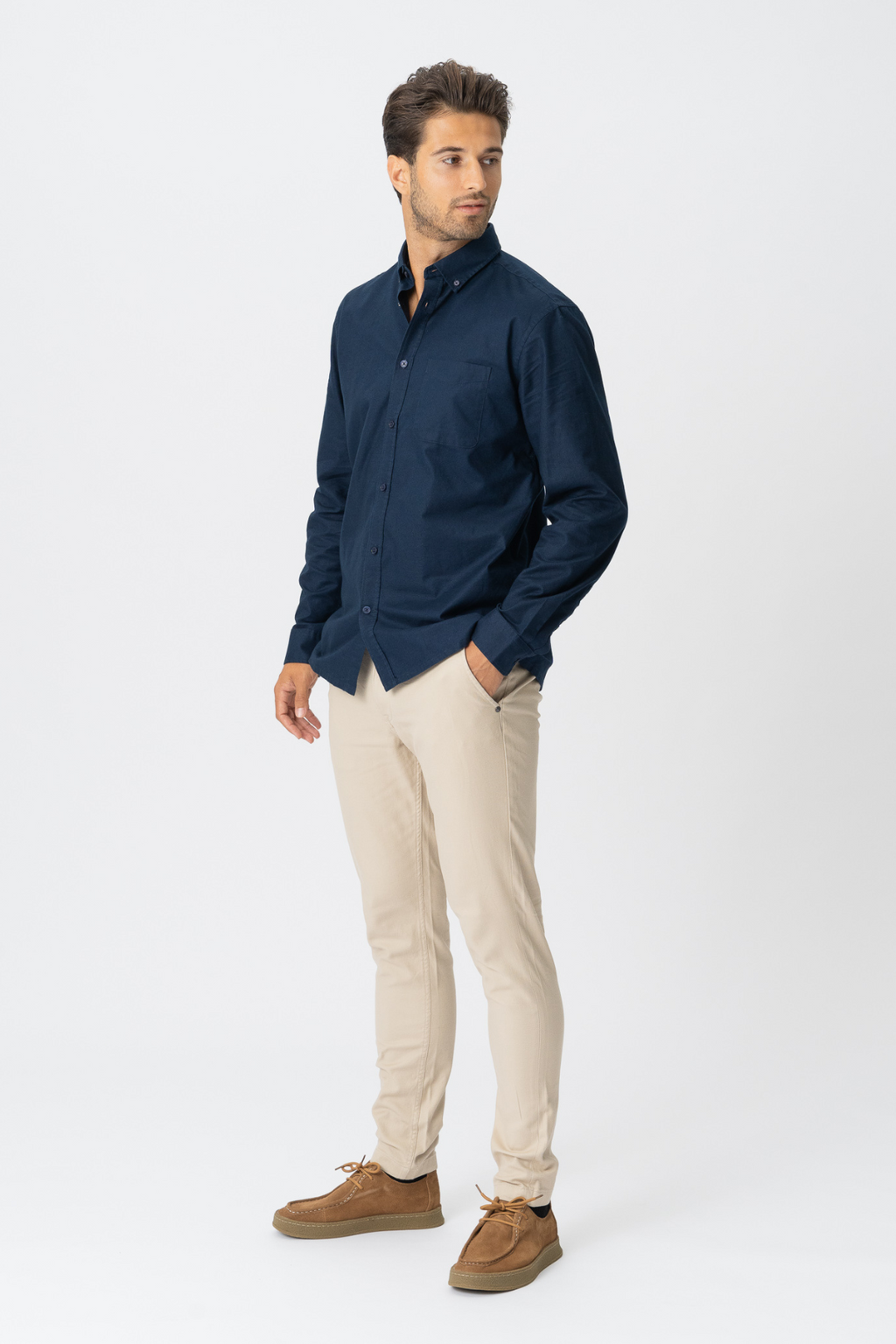 The Original Performance Oxford Shirt™️ - Navy Blazer