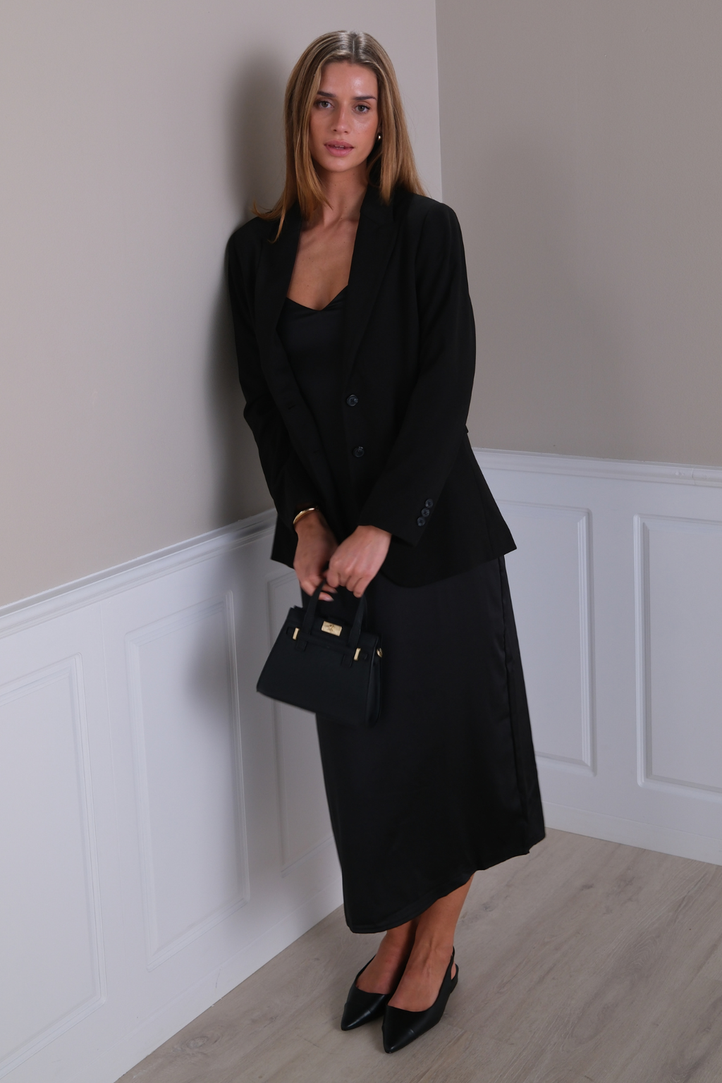 Classic fit Blazer - Μαύρο