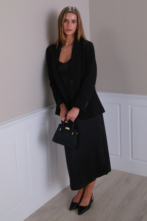 Classic fit Blazer - Μαύρο